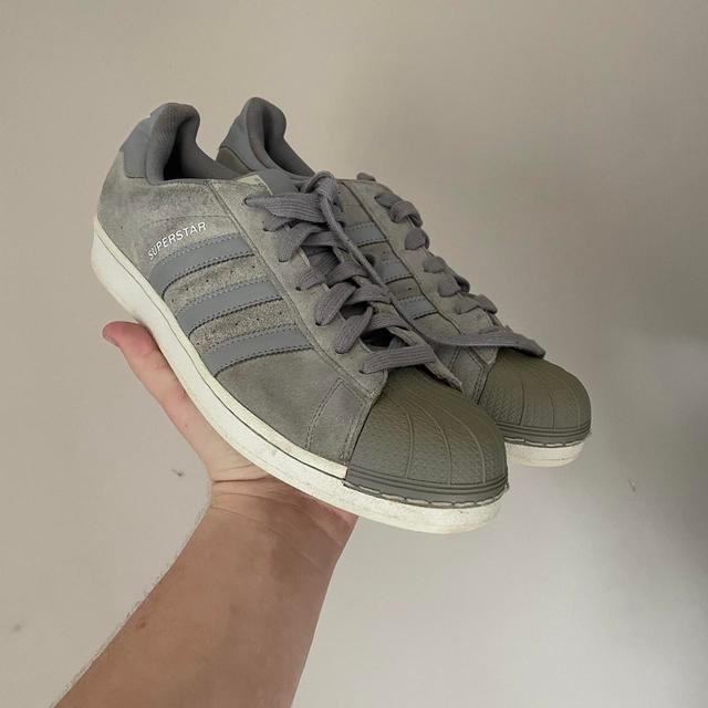 Adidas Men's Trainers - Grey - UK 10 on Productcaster.