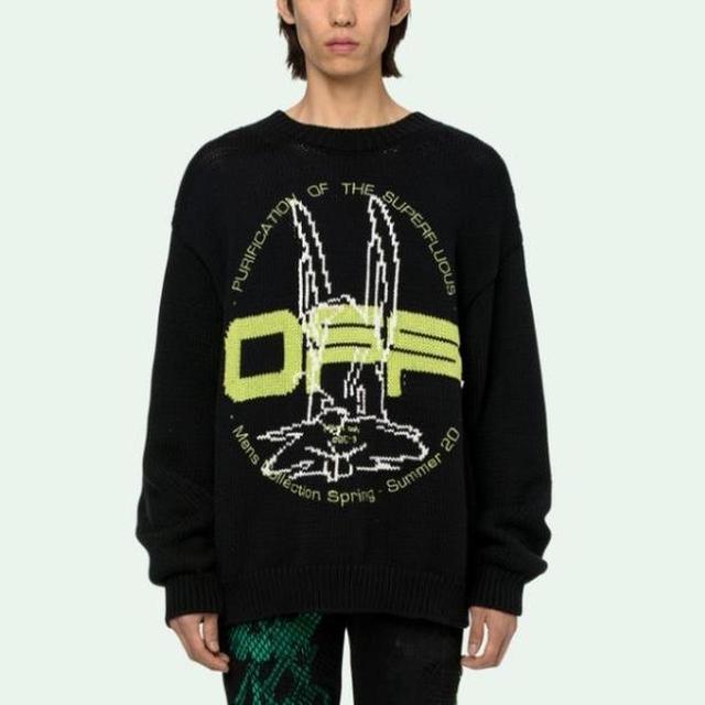 Off-White Women's Sweatshirt - Black - XS on Productcaster.