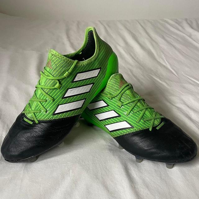 Adidas Men's Footwear - Green/Black - UK 7 on Productcaster.