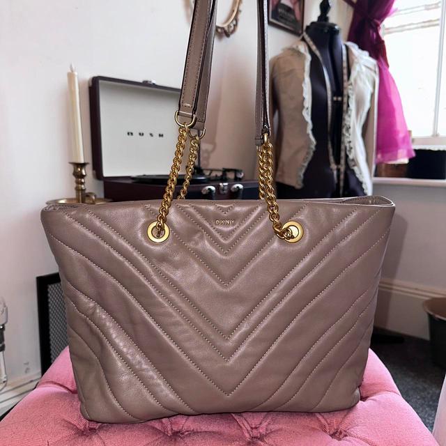 DKNY Women's Bag - Brown/Tan on Productcaster.