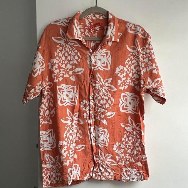 Tommy Bahama Men's Shirt - Orange - S on Productcaster.