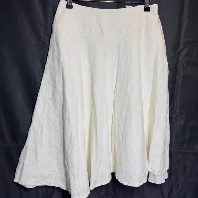 Hobbs Women's Casual Skirt - White/Cream - UK 10 on Productcaster.