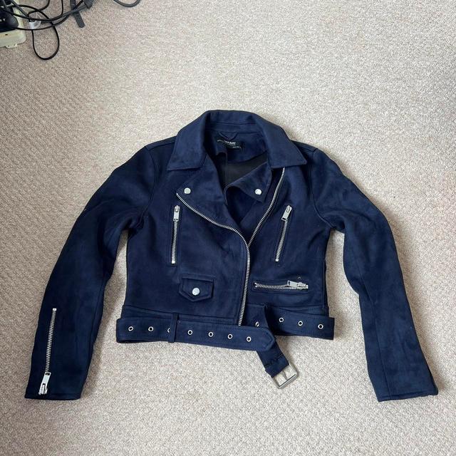 Zara Women's Jacket - Navy - S on Productcaster.