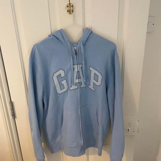 Gap Women's Hoodie - Blue - 10 on Productcaster.