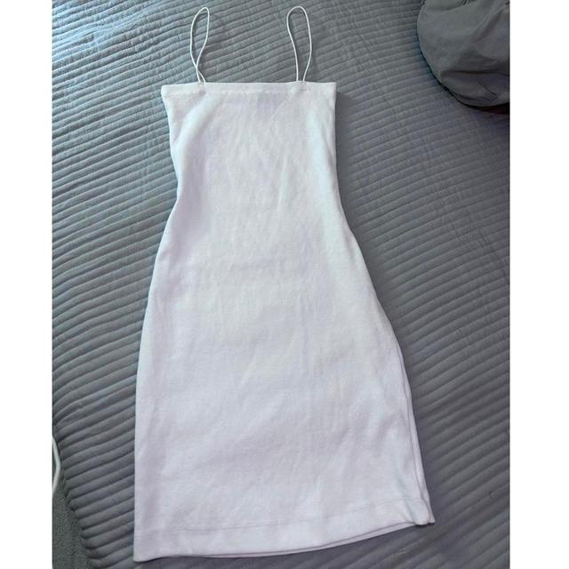 Zara Women's Dress - White/Pink - 6 on Productcaster.