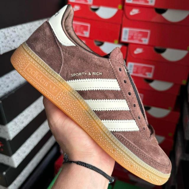 Adidas Women's Trainers - Brown/Cream - UK 5.5 on Productcaster.