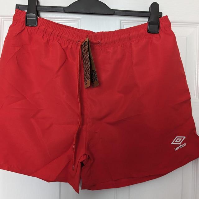 Umbro Men's Shorts - Red - S on Productcaster.