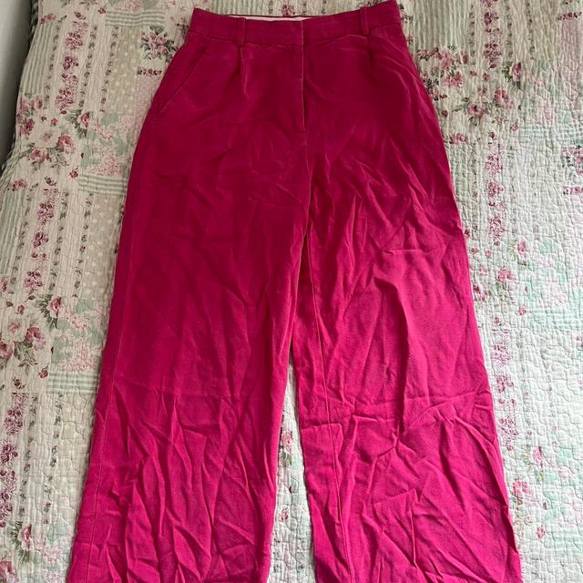 Zara Women's Trousers - Pink - XS on Productcaster.