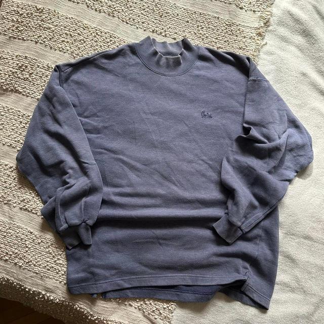 Men's Jumper - Blue/Navy - L on Productcaster.