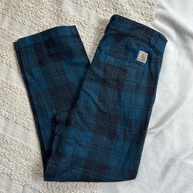 Carhartt Men's Trousers - Green - S on Productcaster.