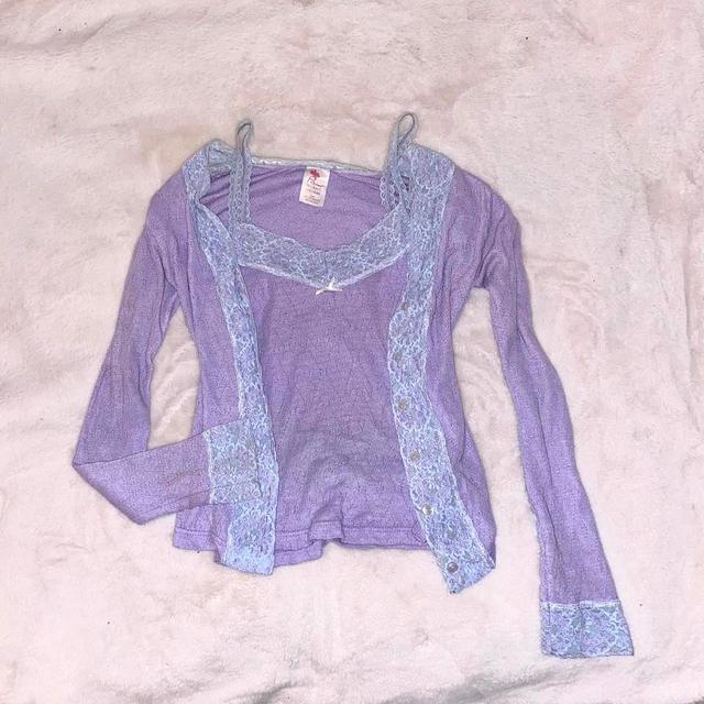 Women's Cardigan - Purple - 8 on Productcaster.