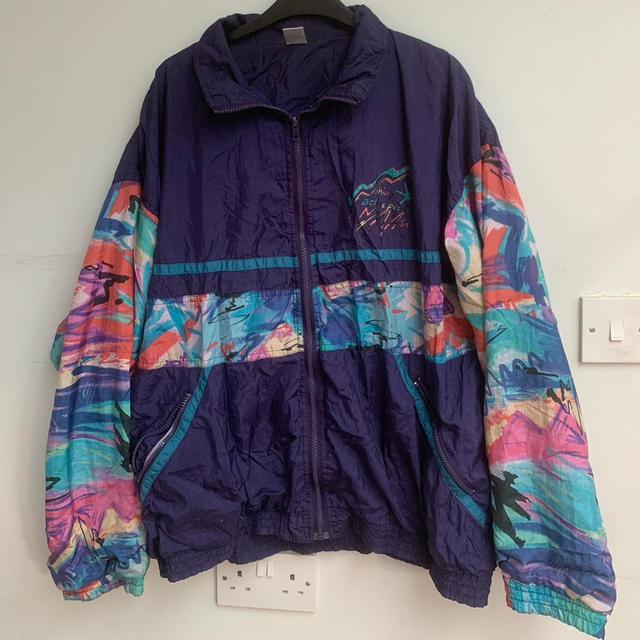 Women's Lightweight Jacket - Purple/Multi - L on Productcaster.