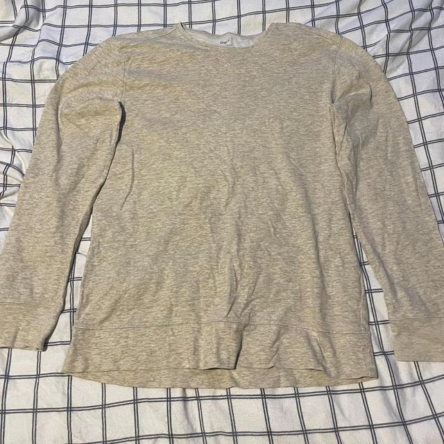 Gap Men's Jumper - Grey/Cream - M on Productcaster.