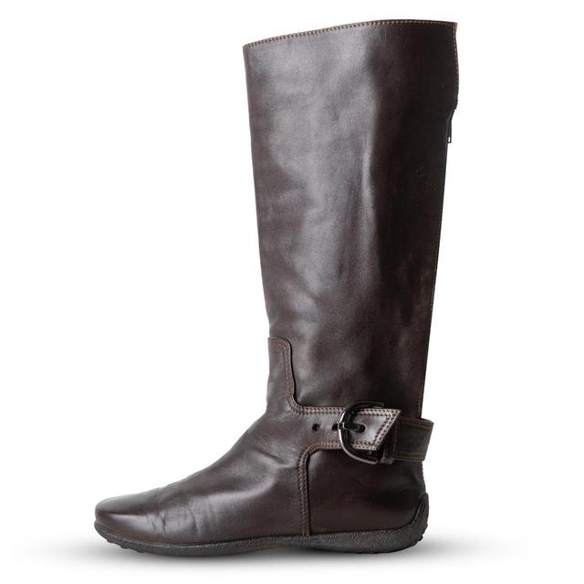 Tods Women's Knee high Boots - Brown - UK 4.5 on Productcaster.