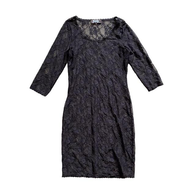 Vintage Women's Midi Dress - Black - One size on Productcaster.