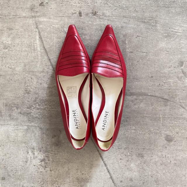 Preloved Women's Ballet shoes - Red - UK 4 on Productcaster.