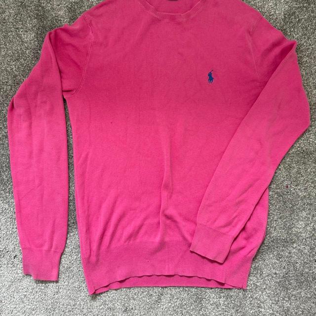 Polo Ralph Lauren Men's Sweatshirt - Pink - S on Productcaster.