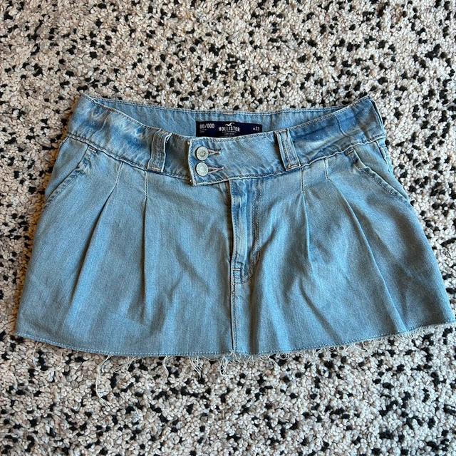 Hollister Co. Women's Skirt - Blue - XS on Productcaster.