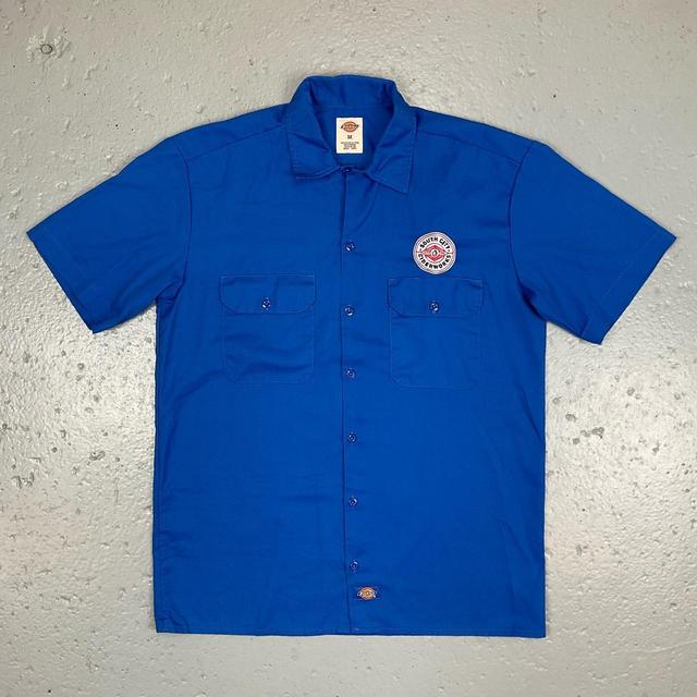 Dickies Men's Shirt - Blue - M on Productcaster.