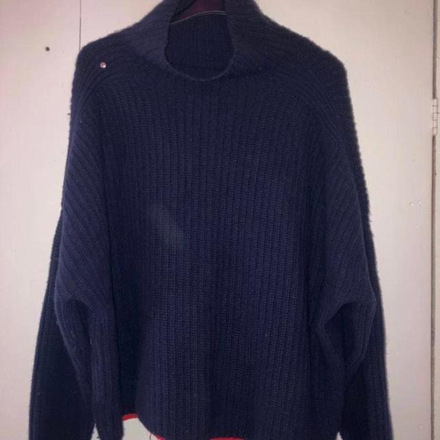 Diesel Women's Jumper - Navy/Red - 10 on Productcaster.