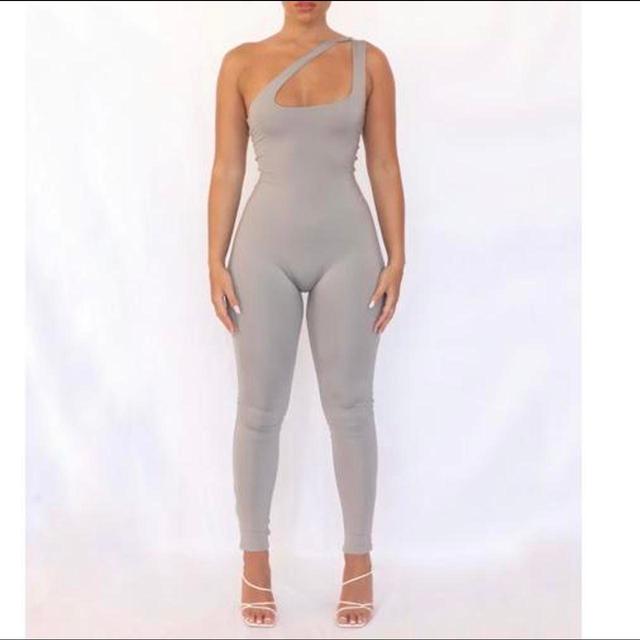 Women's Jumpsuit - Grey - S on Productcaster.