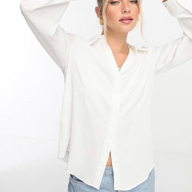 Mango Women's Blouse - White - S on Productcaster.