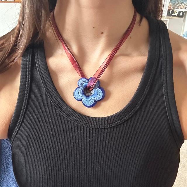 Women's Jewellery - Blue/Burgundy on Productcaster.