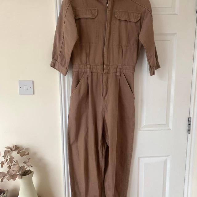 Free People Women's Jumpsuit - Brown/Tan - UK 10 on Productcaster.