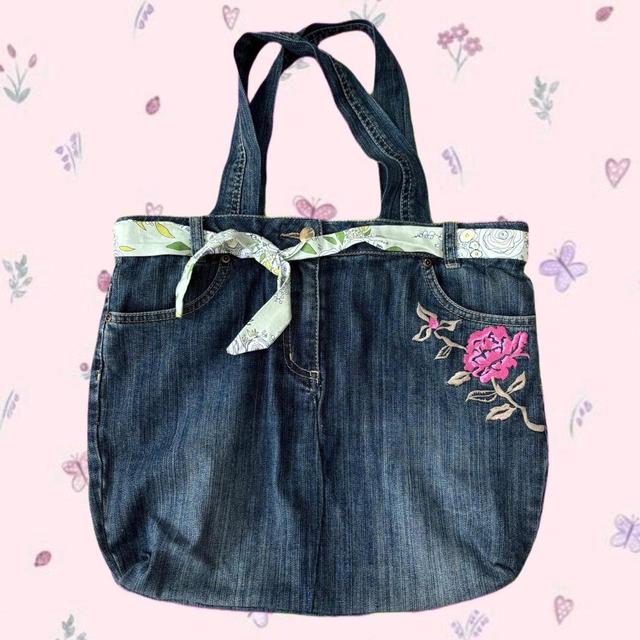 Women's Bag - Blue/Pink on Productcaster.