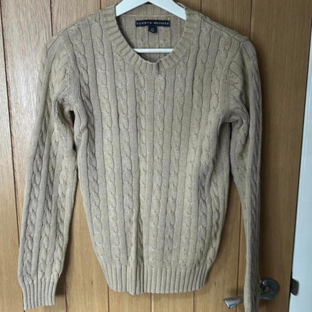 Tommy Hilfiger Women's Jumper - Cream - S on Productcaster.