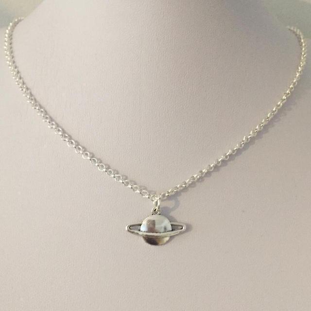 Women's Necklace - Silver on Productcaster.