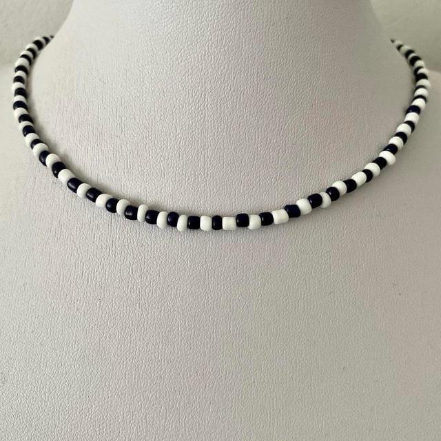 Women's Necklace - Black on Productcaster.