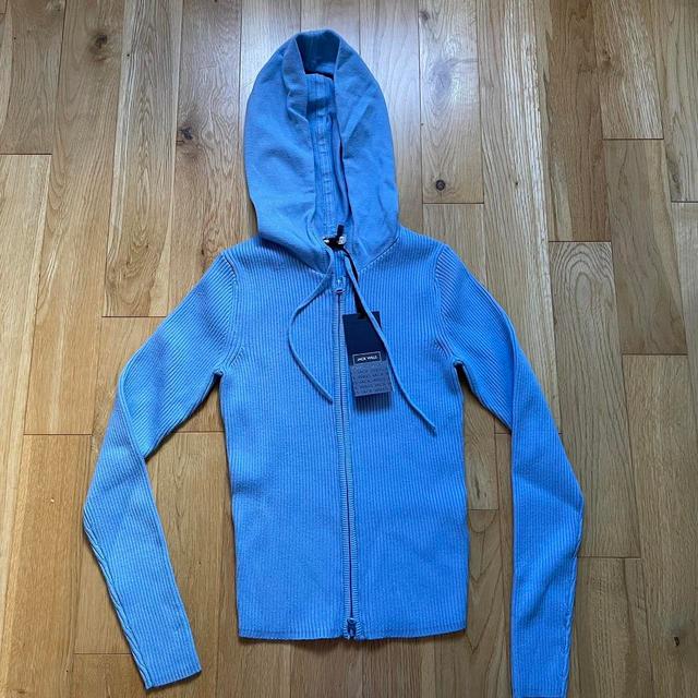 Jack Wills Women's Hoodie - Blue - S on Productcaster.