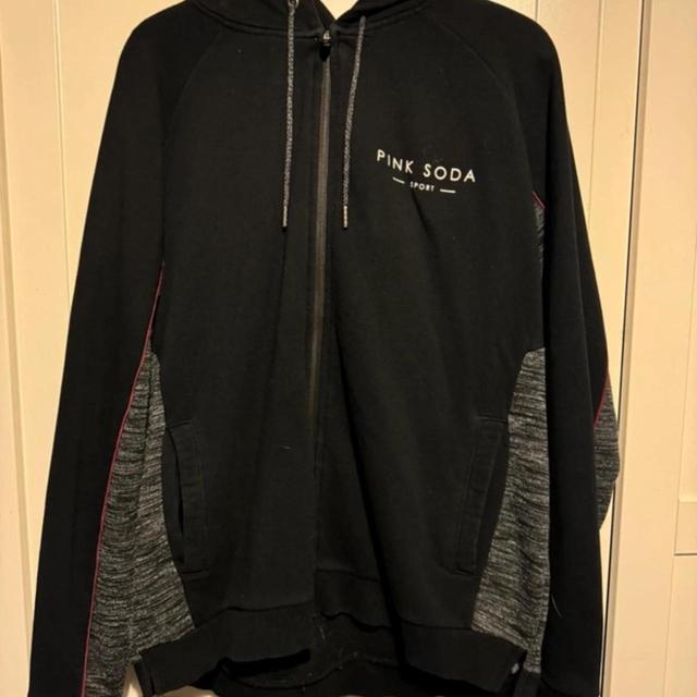 Pink Soda Women's Hoodie - Black/Grey - 14 on Productcaster.