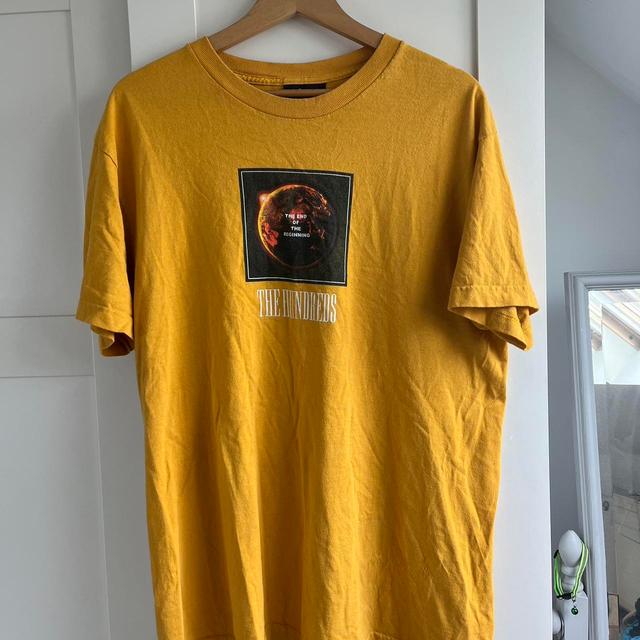 The Hundreds Men's T-shirt - Yellow - L on Productcaster.