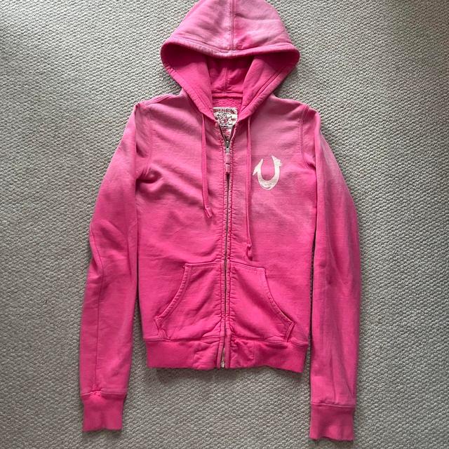 True Religion Women's Hoodie - Pink - 8 on Productcaster.