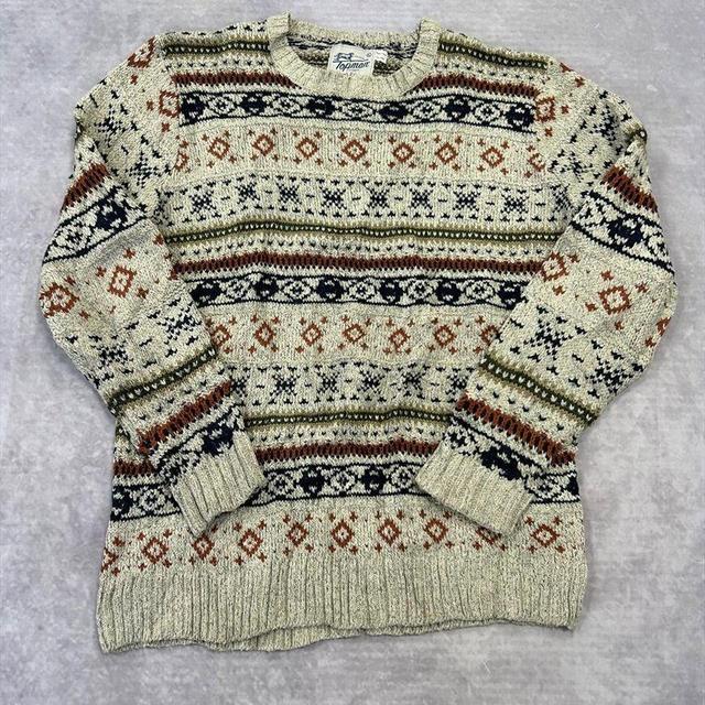 Vintage Women's Jumper - Brown - XL on Productcaster.