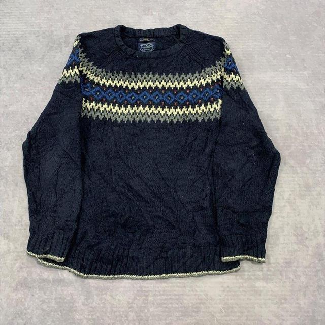 Vintage Women's Jumper - Blue - L on Productcaster.