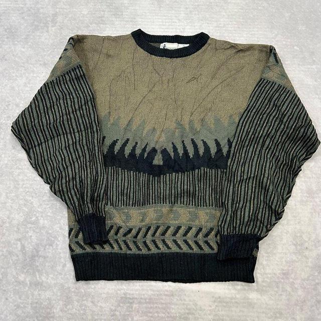 Vintage Women's Jumper - Brown - L on Productcaster.