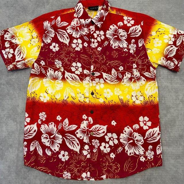 Vintage Men's Shirt - Red - L on Productcaster.