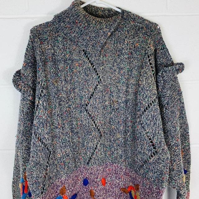 Vintage Women's Jumper - Multi - L on Productcaster.