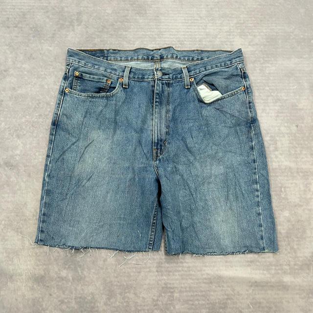 Levi's Men's Shorts - Blue - 38" on Productcaster.