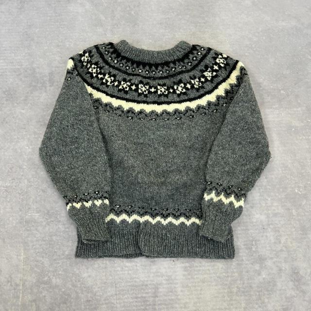 Vintage Women's Jumper - Grey - M on Productcaster.