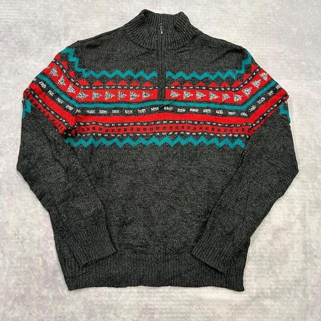 Vintage Women's Jumper - Grey - L on Productcaster.