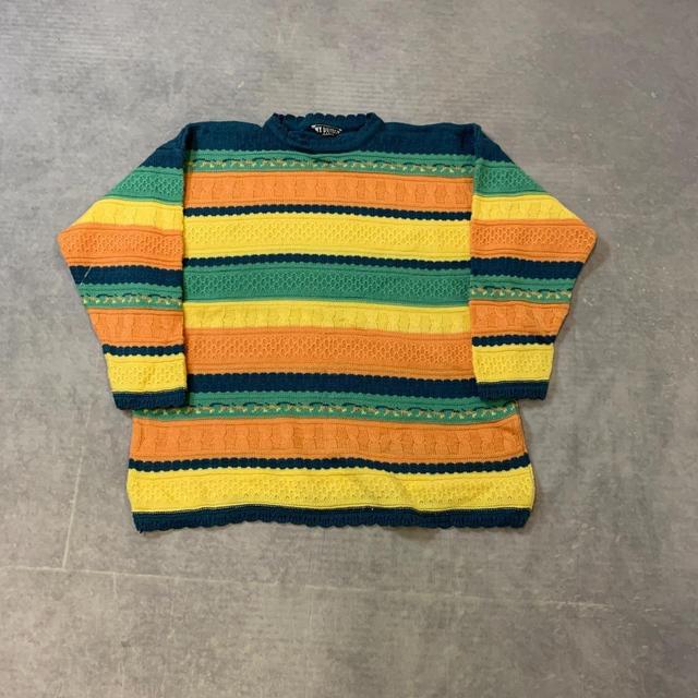 Vintage Women's Jumper - Yellow - L on Productcaster.