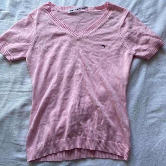 Tommy Hilfiger Women's T-shirt - Pink - 6 on Productcaster.