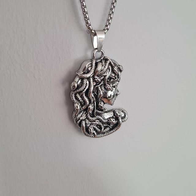 Women's Necklace - Silver on Productcaster.