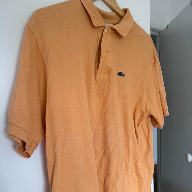 Lacoste Men's Polo shirt - Orange - M on Productcaster.