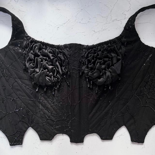 Custom Women's Corset - Black - XL on Productcaster.