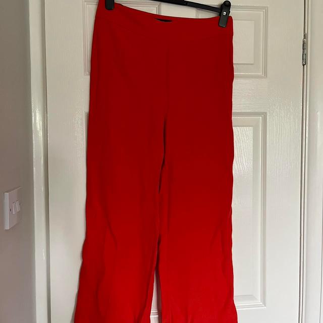 River Island Women's Trousers - Red/Orange - UK 10 on Productcaster.